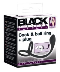 anello-fallico-doppio-sex-toys-con-fallo-anale-in-silicone-nero-black-cock-ball-ring-plug