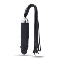 vibratore-realistico-fallo-anale-vaginale-vibrante-dildo-realistico-in-silicone-con-frusta-bondage-fetish-nera