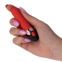 vibratore-vaginale-stimolatore-clitoride-sex-toys-rossetto-donna-rosso-red-future
