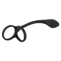 anello-fallico-doppio-sex-toys-con-fallo-anale-in-silicone-nero-black-cock-ball-ring-plug-5