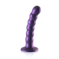 dildo-vaginale-con-ventosa-a-sfere-beaded-g-spot-dildo-5-13-cm-metallic-purple
