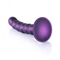 dildo-vaginale-con-ventosa-a-sfere-beaded-g-spot-dildo-5-13-cm-metallic-purple