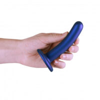 dildo-vaginale-con-ventosa-smooth-g-spot-dildo-5-12-cm-metallic-blue