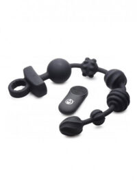 palline-anali-vibranti-10x-dark-rattler-vibrating-silicone-anal-beads-w-remote